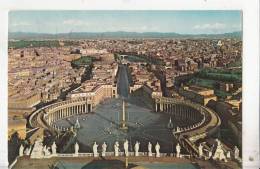 BT1543 Italy Rome Panorama From The Cupola Of St. Peter  2 Scans - Tarjetas Panorámicas