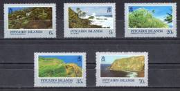 Pitcairn Islands 1981 Landscapes - Set Of 5 MNH - Pitcairn Islands