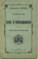 Gemeente Basel - Verzameling Van Tarief- En Politiereglementen En Andere Bestuurlijke Verordeningen - Other & Unclassified
