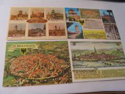 EL- LOT DE 4 CARTES.... - Noerdlingen