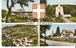 CP  74  SAINT -CERGUES      E.  5242   Multivues - Saint-Cergues