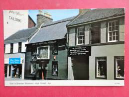 United Kingdom > Scotland > Ayrshire  Tam O'Shanter Museum High Street  Not Mailed     Ref 906 - Ayrshire