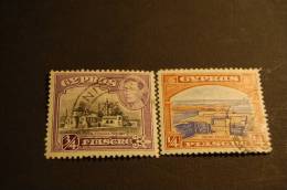 CIPRO 2 VALORI USATI - Used Stamps