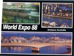 (150) Australia - QLD - Brisbane World Expo 88 With Monorail - Brisbane