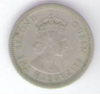 CARAIBI BRITANNICI TERRITORI 10 CENTS 1956 - Britse Caribische Gebieden