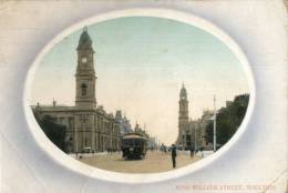 (600) Australia Very Old Postcard - Carte Tres Ancienne - SA- Adelaide King William Street - Adelaide