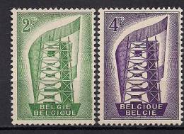 BELGIEN - BELGIQUE - 1956 - Europa CEPT - 2v** - 1956