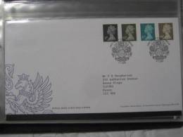 Great Britain 2002 Definitives Fdc - 2001-2010 Em. Décimales