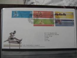 Great Britain 2002 The Friendly Games Fdc - 2001-10 Ediciones Decimales