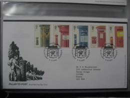 Great Britain 2002 Pilar To Post  Fdc - 2001-10 Ediciones Decimales