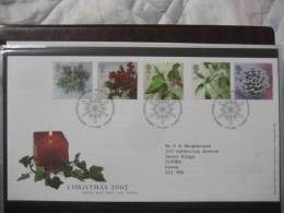 Great Britain 2002 Christmas  Fdc - 2001-2010. Decimale Uitgaven