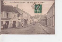 78.230/ ST LEGER EN YVELINES - Hotel Du Gros Billot Et Rue Principale - St. Leger En Yvelines