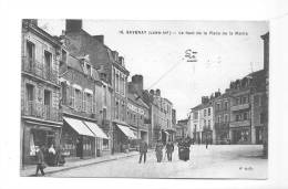 CPA 44 Savenay Le Haut De La Place De La Mairie N°18 De 1922 - Savenay