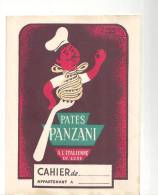 Protège Cahier Pates Panzani A L'italienne De Luxe Des Années 1960 - Copertine Di Libri