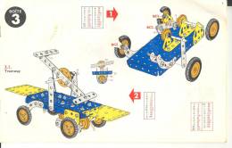 Manuel D´instruction Pour Boite De Meccano No 3 - Meccano