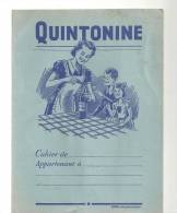 Protège Cahier Quintonine Des Années 1960 - Coberturas De Libros
