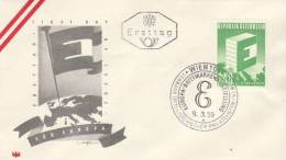 AUSTRIA 1959 EUROPA CEPT FDC  /ZX/ - 1959