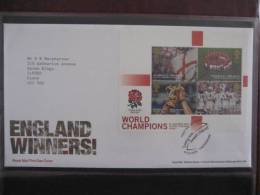 Great Britain 2003 England Winners Fdc - 2001-2010 Em. Décimales