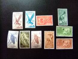 IFNI  1965   3 SERIES    Edifil Nº 215 / 217 + 200 / 202 + 152 / 155 Sellos Sin Goma - Ifni