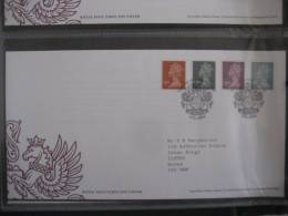 Great Britain 2009 Machin Definitives Fdc - 2001-2010 Em. Décimales