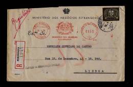 Portugal EMA Ministère Des Affaires Etrangères Bouclier National 1954 Ministry Of Foreign Affairs National Shield Sp2232 - Franking Machines (EMA)