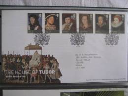 Great Britain 2009 The House Of Tudor  Fdc - 2001-10 Ediciones Decimales