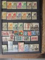 Delcampe - AOF Afrique Occidentale Française Ex Colon—>Timbres Oblitérés Vente Forfaitaire(non Cotés Non Comptés)d'une Pag - Altri & Non Classificati