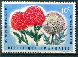 Rwanda 1966 - YT 148* - Fleurs (Echinops) - Neufs