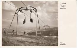 Feldberg Im Schwarzwald Germany, Ski Lift In Summer On C1950s Vintage Real Photo Postcard - Feldberg