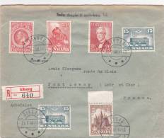 Alborg 1958 - Recommandé Registered - Lettre Brief Cover - Brieven En Documenten