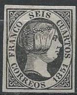 ESPAGNE - Très Bon FAUX Du 6 C. De 1851 Neuf - Unused Stamps