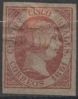 ESPAGNE - Très Bon FAUX Du 5 R. De 1851 Neuf - Unused Stamps