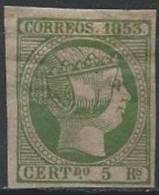 ESPAGNE - Très Bon FAUX Du 5 R. De 1853 Neuf - Unused Stamps