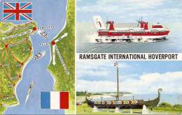 RAMSGATE INTERNATIONALE HOVERPORT,AEROGLISSEUR ,MULTI VUES A VOIR !!  REF 32321 - Ramsgate