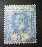 GOLD COAST 1921: YT 88, O - FREE SHIPPING ABOVE 10 EURO - Costa D'Oro (...-1957)