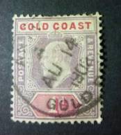 GOLD COAST 1902: YT 39, O - FREE SHIPPING ABOVE 10 EURO - Goldküste (...-1957)