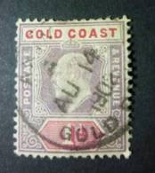 GOLD COAST 1902: YT 39, O - FREE SHIPPING ABOVE 10 EURO - Goudkust (...-1957)