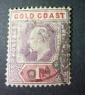 GOLD COAST 1902: YT 39, O - FREE SHIPPING ABOVE 10 EURO - Goldküste (...-1957)