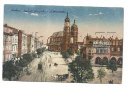 Cracovie Ou Kraków (Pologne) : Marienkirche Oder .Kosciot Maryacki In 1910 (lebendig). - Pologne