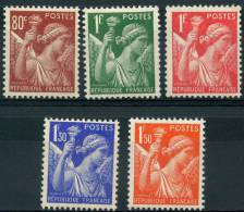 France (1939) N 431 à 435 ** (Luxe) - Nuovi