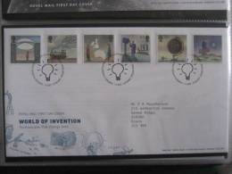 Great Britain 2007 World Of Invention Fdc - 2001-2010 Decimal Issues