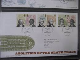 Great Britain 2007 Abolition Of The Slave Trade Fdc - 2001-2010 Dezimalausgaben