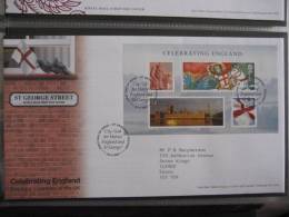 Great Britain 2007 Celebrating England Fdc - 2001-2010 Em. Décimales