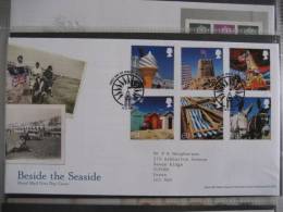 Great Britain 2007 Beside The Seaside Fdc - 2001-2010 Em. Décimales