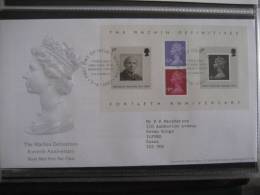 Great Britain 2007 The Machin Definitives Fdc - 2001-10 Ediciones Decimales