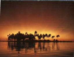 (309)  French Polynesia - Bora Bora Island Sunset - French Polynesia