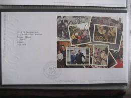 Great Britain 2007 The Diamond Wedding Anniversary Minisheet  Fdc - 2001-2010 Decimal Issues