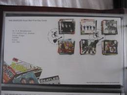 Great Britain 2007 The Beetles  Fdc - 2001-2010. Decimale Uitgaven