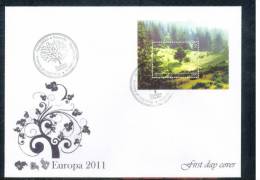 Kosovo 2011 Europa Cept Block FDC - 2011