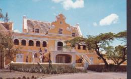 Curacao PPC Old Building In Scharloweg Netherlands Antilles West Indies (2 Scans) - Curaçao